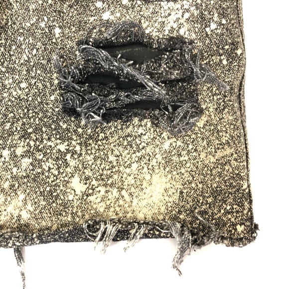 TOMMY HILFIGER 90’s Destroyed High-Rise Shorts 28 - Picture 13 of 16